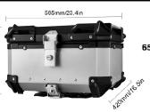 Aliuminės moto dėžės 65l, 45l, įvairūs krepšiai - nuotraukos Nr. 2