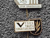 Spartakiados ženkliukai.