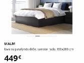 Ikea Malm dvigulė lova - nuotraukos Nr. 3