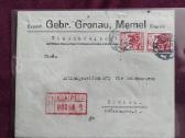 Lietuva Memel Klaipeda Kaunas seni Vokai 30 vnt - nuotraukos Nr. 12