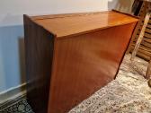 Vintažinė Mid Century tikmedžio patalų dėžė - nuotraukos Nr. 2