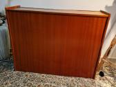 Vintažinė Mid Century tikmedžio patalų dėžė - nuotraukos Nr. 3