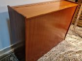 Vintažinė Mid Century tikmedžio patalų dėžė - nuotraukos Nr. 18
