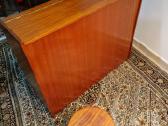 Vintažinė Mid Century tikmedžio patalų dėžė - nuotraukos Nr. 24