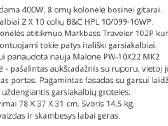 2x10 bosinė kolonėlė, 400w, 8 ohm - nuotraukos Nr. 10