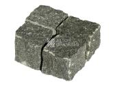 Ggranitinės trinkelės Gabro (t.pilkos) 10x10x10 cm