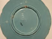 Unikali antikvarinė Sarreguemines Majolica lėkštė - nuotraukos Nr. 5