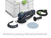 Festool Rotex Ro150feq 220volt šlifuoklis - nuotraukos Nr. 11