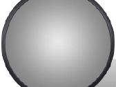 Sferinis Apsauginis Veidrodis Patalpoms vidaxl