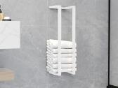 Rankšluosčių kabykla, baltos spalvos, vidaxl