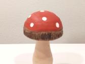 Medinės musmirės dekoracijos 2 vnt - nuotraukos Nr. 5