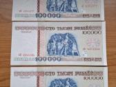 100000 Baltarusijos banknotai 2000 Unc
