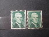 1968 Žymūs amerikiečiai – Thomas Jefferson Mhn