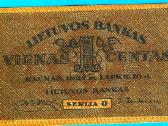 Lietuva 1922 m 1 centas - nuotraukos Nr. 2
