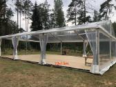 200kvm Skaidrus tentinis paviljonas, grindu danga - nuotraukos Nr. 8