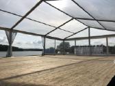 200kvm Skaidrus tentinis paviljonas, grindu danga - nuotraukos Nr. 12