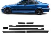 Bmw E36 Platūs durų, sparnų M Moldingai komplektas