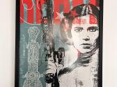 Plakatas Leia Organa Star Wars