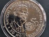 Nepalas 1995 5 ngultrums Cu-ni Un 50