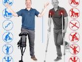 Parduodami ramentai Iwalk(100€-140€), galima nuoma - nuotraukos Nr. 2