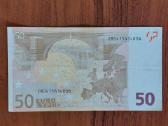 50 Euro 2002 , Z Prefix - Belgium ( Rare , Rare )