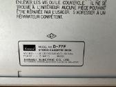 Sansui D-77f kasetinė deka - nuotraukos Nr. 10