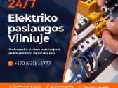 Visą Parą Elektros Remonto darbai 24/7.