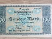 1922 metų 100 Memel markių - nuotraukos Nr. 2