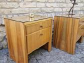 Vintažinės mid century spintelės prie lovos - nuotraukos Nr. 4