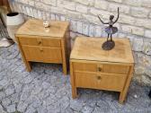 Vintažinės mid century spintelės prie lovos - nuotraukos Nr. 6