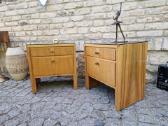 Vintažinės mid century spintelės prie lovos - nuotraukos Nr. 8