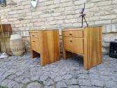 Vintažinės mid century spintelės prie lovos - nuotraukos Nr. 9