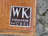 Vintažinės mid century spintelės prie lovos - nuotraukos Nr. 13