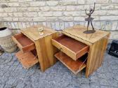 Vintažinės mid century spintelės prie lovos - nuotraukos Nr. 19