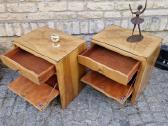 Vintažinės mid century spintelės prie lovos - nuotraukos Nr. 20