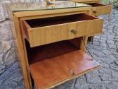 Vintažinės mid century spintelės prie lovos - nuotraukos Nr. 22