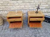 Vintažinės mid century spintelės prie lovos - nuotraukos Nr. 25