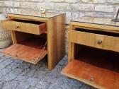 Vintažinės mid century spintelės prie lovos - nuotraukos Nr. 27