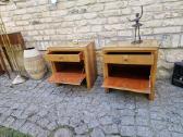Vintažinės mid century spintelės prie lovos - nuotraukos Nr. 28