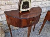 Vintažinės mid century raudonmedžio konsolės - nuotraukos Nr. 26