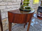 Vintažinės mid century raudonmedžio konsolės - nuotraukos Nr. 27