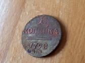Rusija 1798 1 kapeika