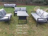 Aliuminis kampas,sofa. Aliuminiai foteliai. Stalas - nuotraukos Nr. 7