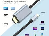 Usb-c į to Hdmi laidas 1.8 m. Mhl
