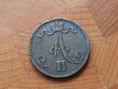 Suomija - Rusija 1867 5 peni - nuotraukos Nr. 2
