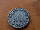 Vokietijos imperija 1888 20 pfenigiu