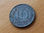 Lenkija -Karalystė 1917 10 fenigu