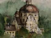 Paveikslas, Vilnius senamiestis 39 x 43 - nuotraukos Nr. 3
