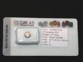 Briliantas, 1.23 ct, 6.79 x 6.76 x 4.06 мм - nuotraukos Nr. 2