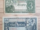 1938 metų 3 ir 5 rubliai